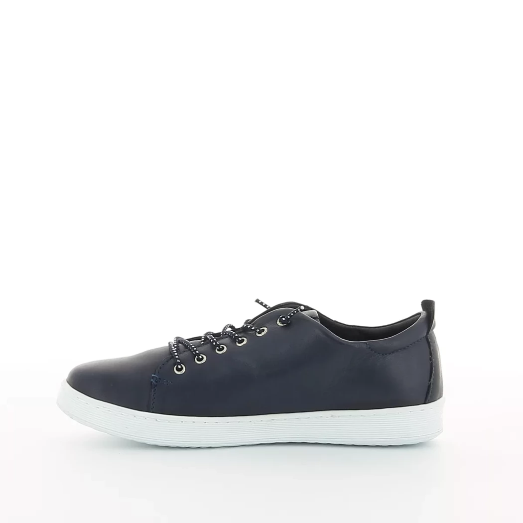 Image (4) de la chaussures Andrea Conti - Baskets Bleu en Cuir