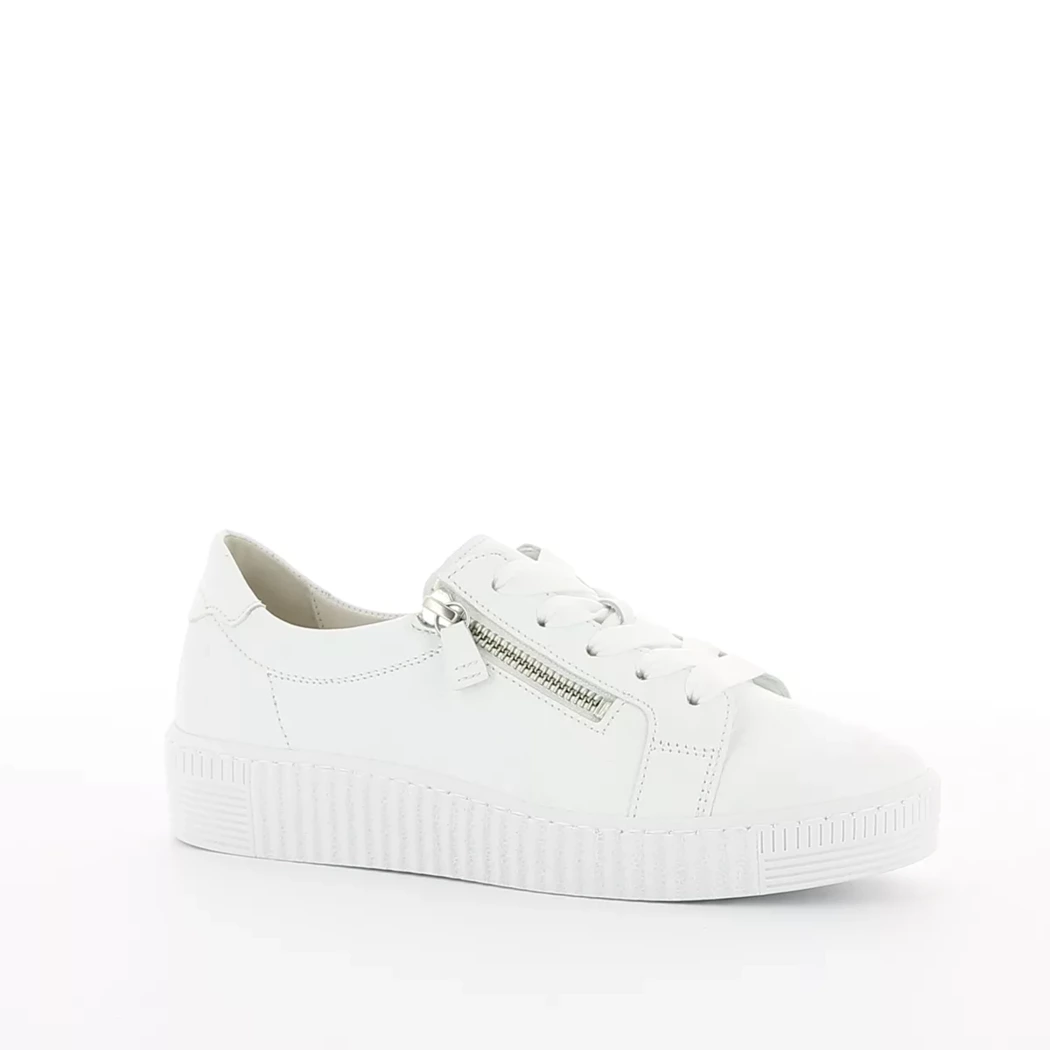 Image (1) de la chaussures Gabor - Baskets Blanc en Cuir