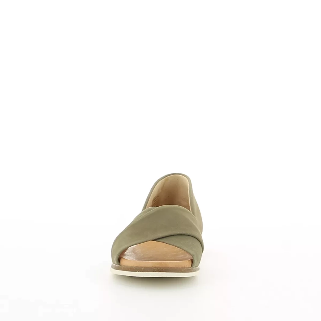 Image (5) de la chaussures Apple of Eden - Sandales et Nu-Pieds Vert en Cuir nubuck