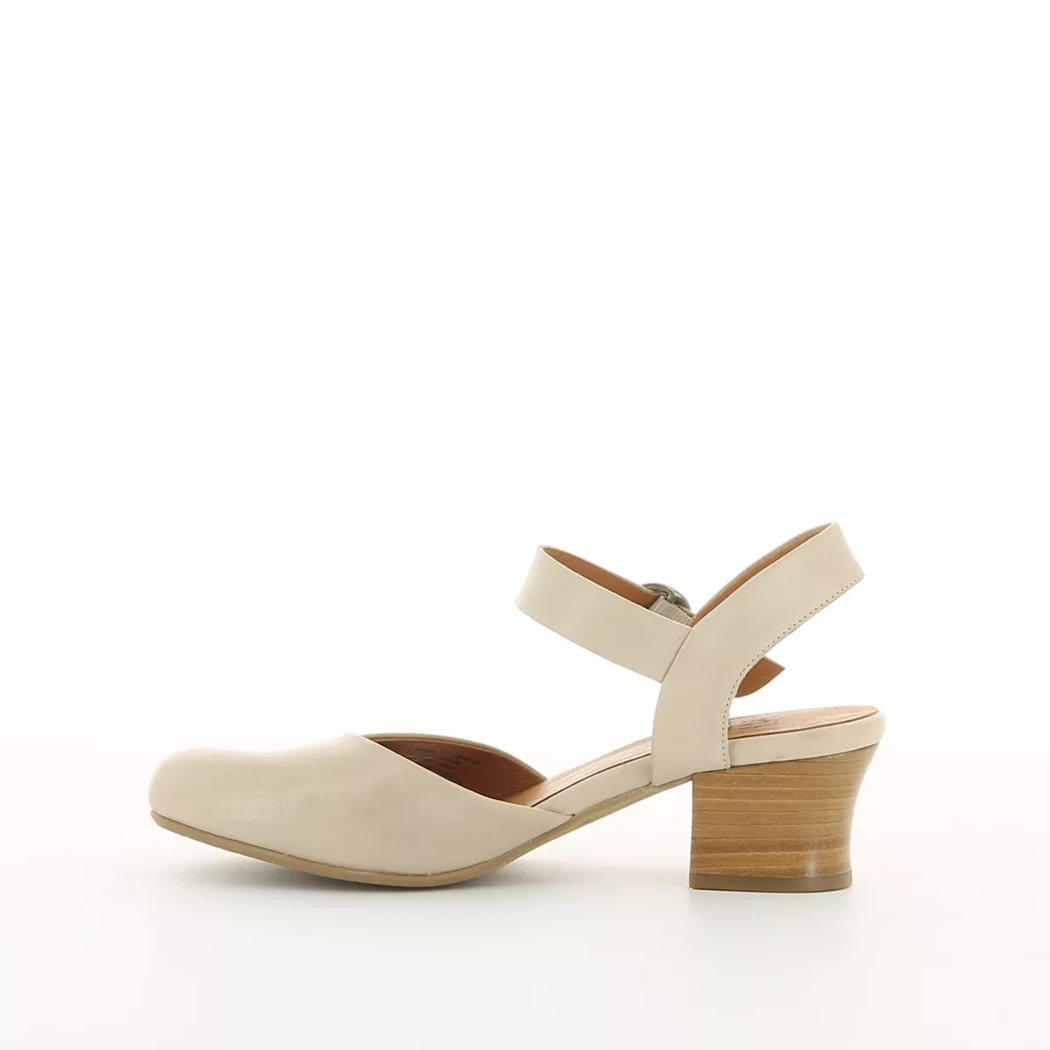 Image (4) de la chaussures Miz Mooz - Escarpins Beige en Cuir