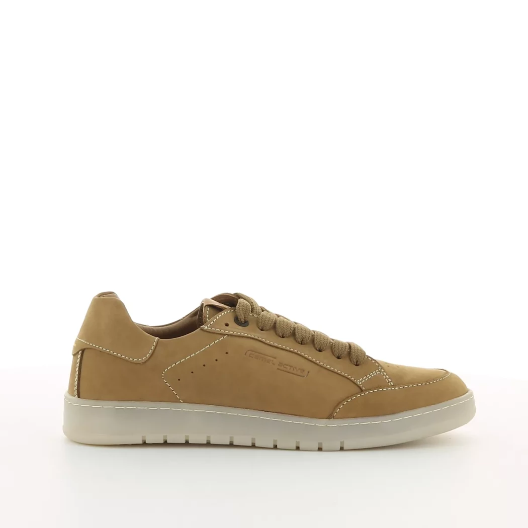 Image (2) de la chaussures Camel Active - Baskets Cuir naturel / Cognac en Cuir nubuck