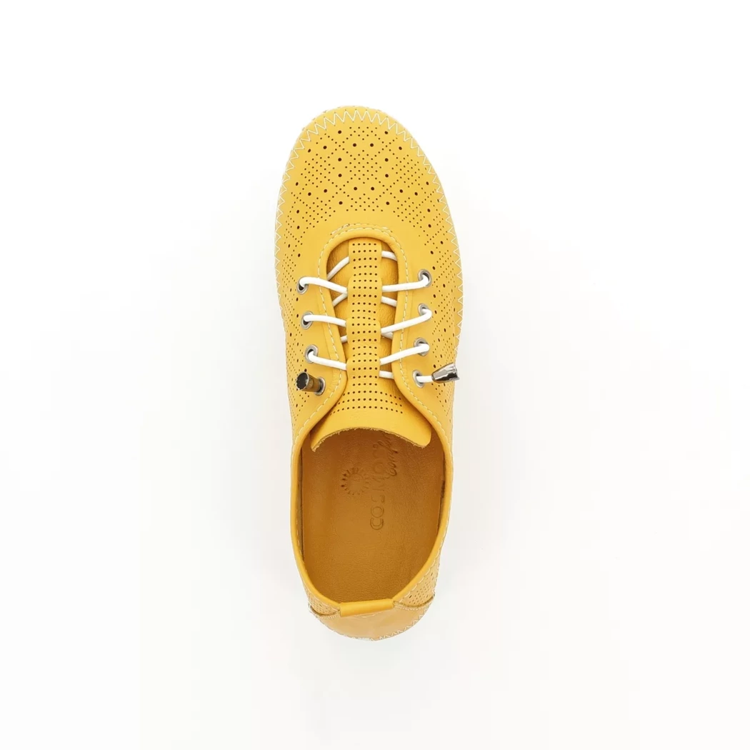 Image (6) de la chaussures Cosmos Comfort - Baskets Jaune en Cuir