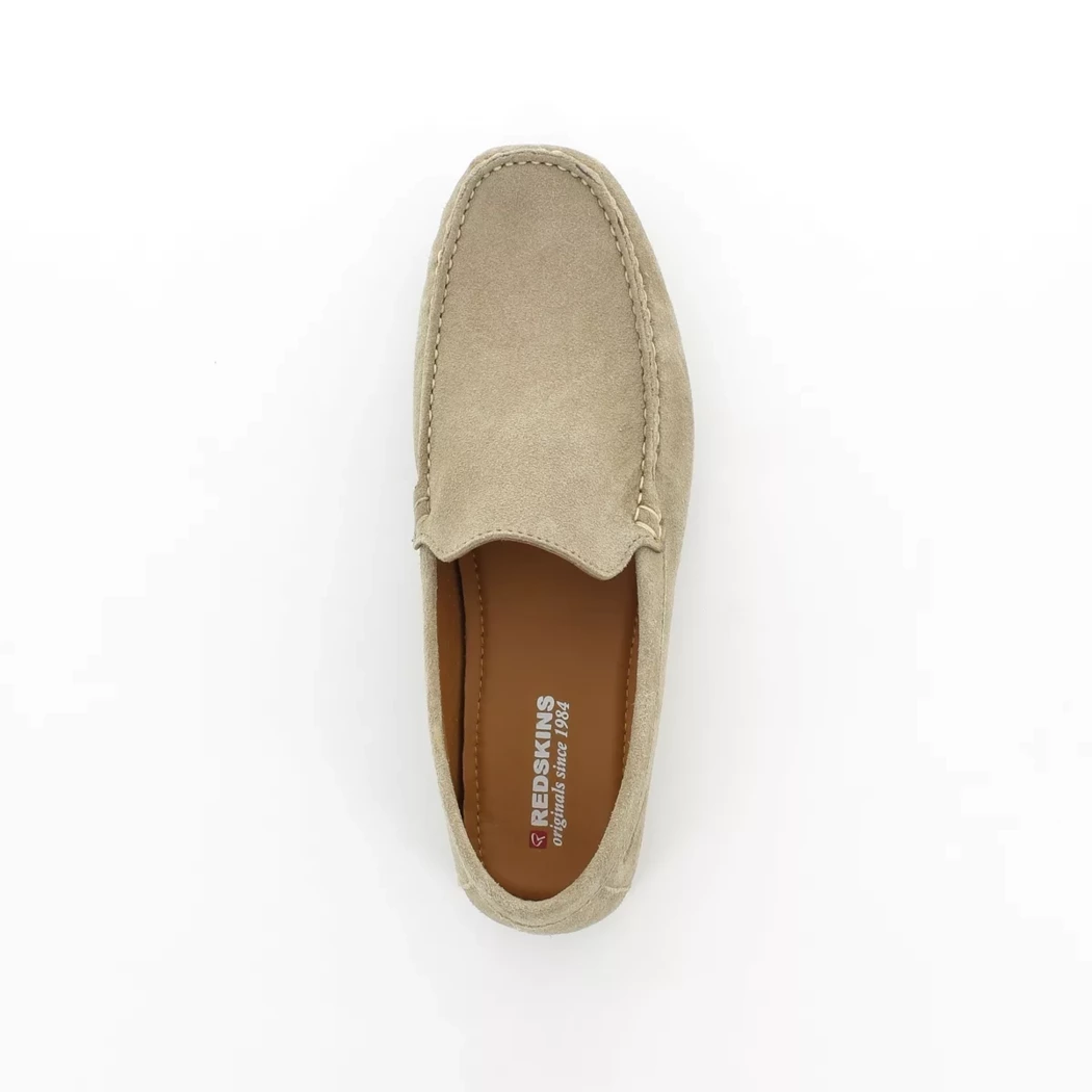 Image (6) de la chaussures Redskins - Mocassins Taupe en Cuir nubuck