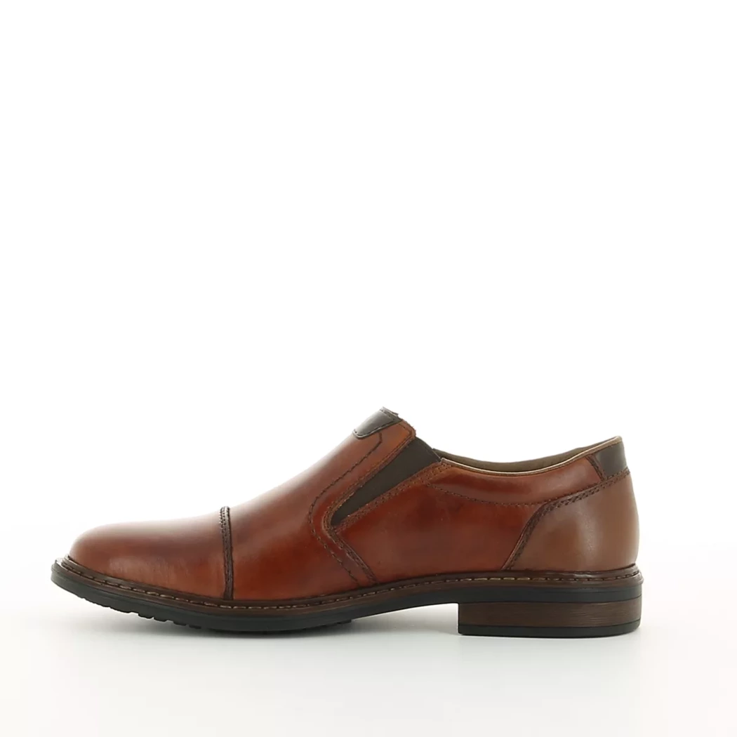 Image (4) de la chaussures Rieker - Mocassins Cuir naturel / Cognac en Cuir