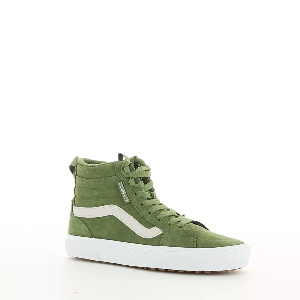 Image (1) de la chaussures Vans - Baskets Vert en Cuir nubuck