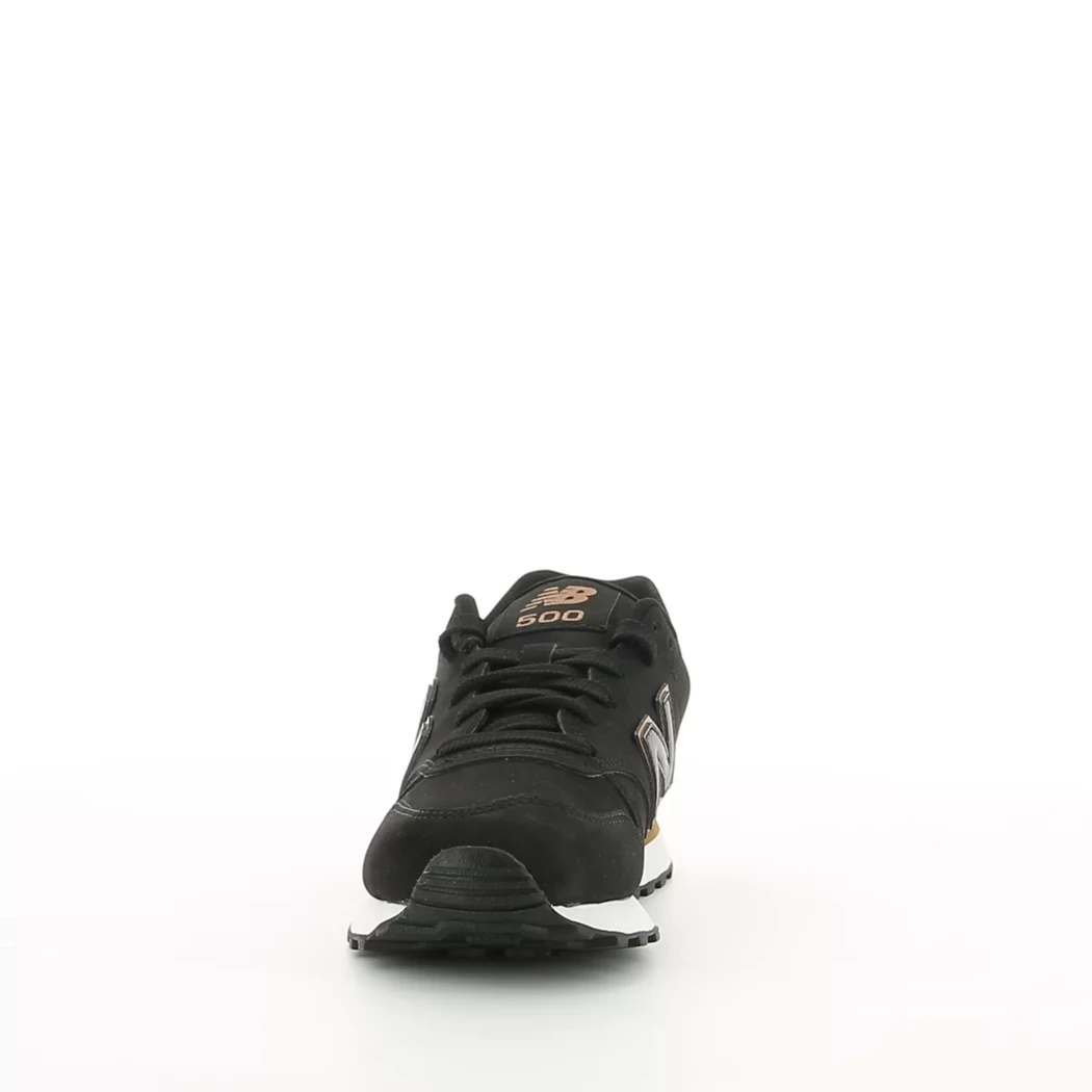 Image (5) de la chaussures New Balance - Baskets Noir en Cuir nubuck