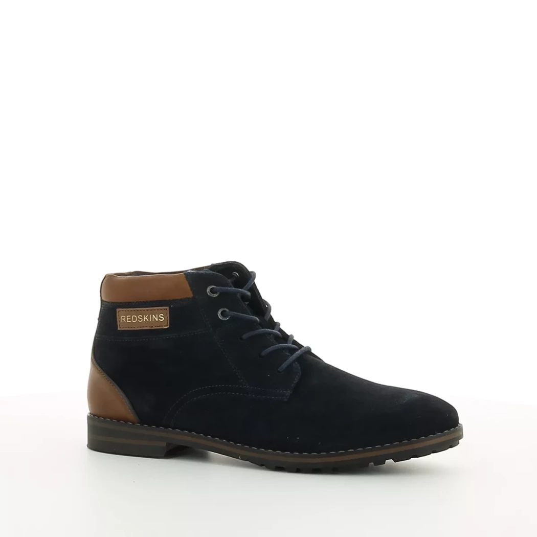 Image (1) de la chaussures Redskins - Bottines Bleu en Cuir nubuck