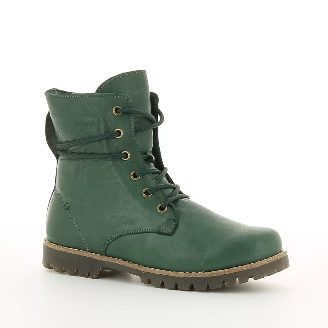 Image (1) de la chaussures Andrea Conti - Bottines Vert en Cuir