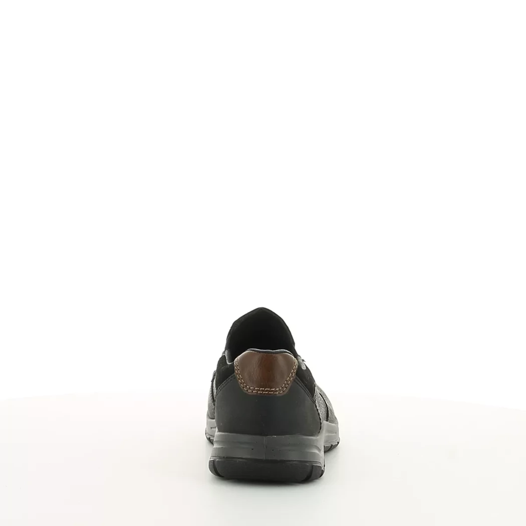 Image (3) de la chaussures Rieker - Mocassins Noir en Cuir