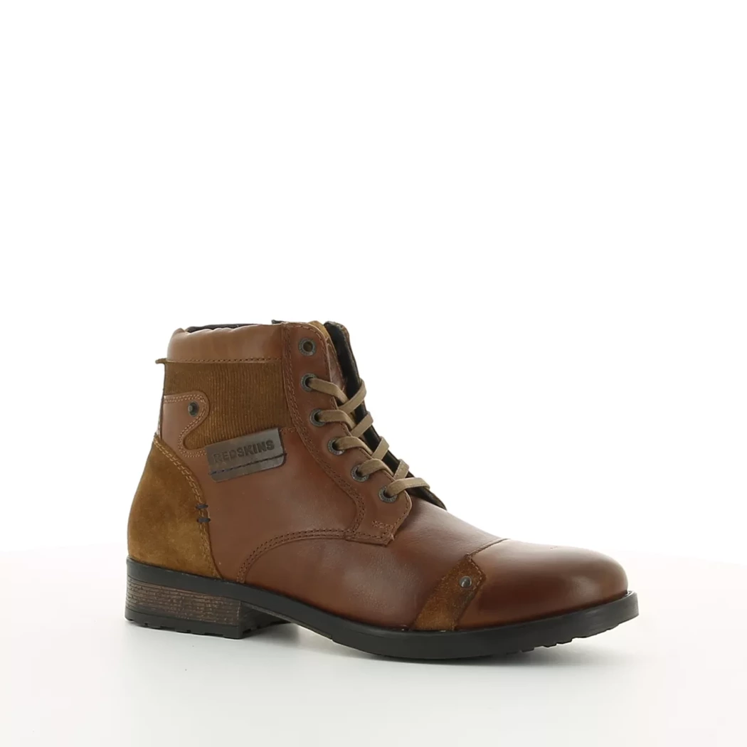 Image (1) de la chaussures Redskins - Bottines Cuir naturel / Cognac en Cuir