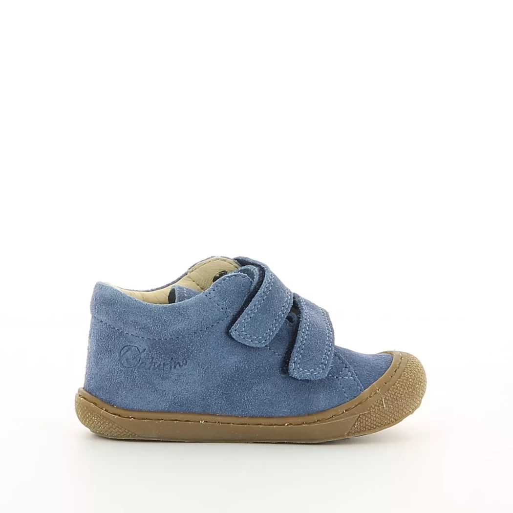 Image (2) de la chaussures Naturino - Bottines Bleu en Cuir nubuck