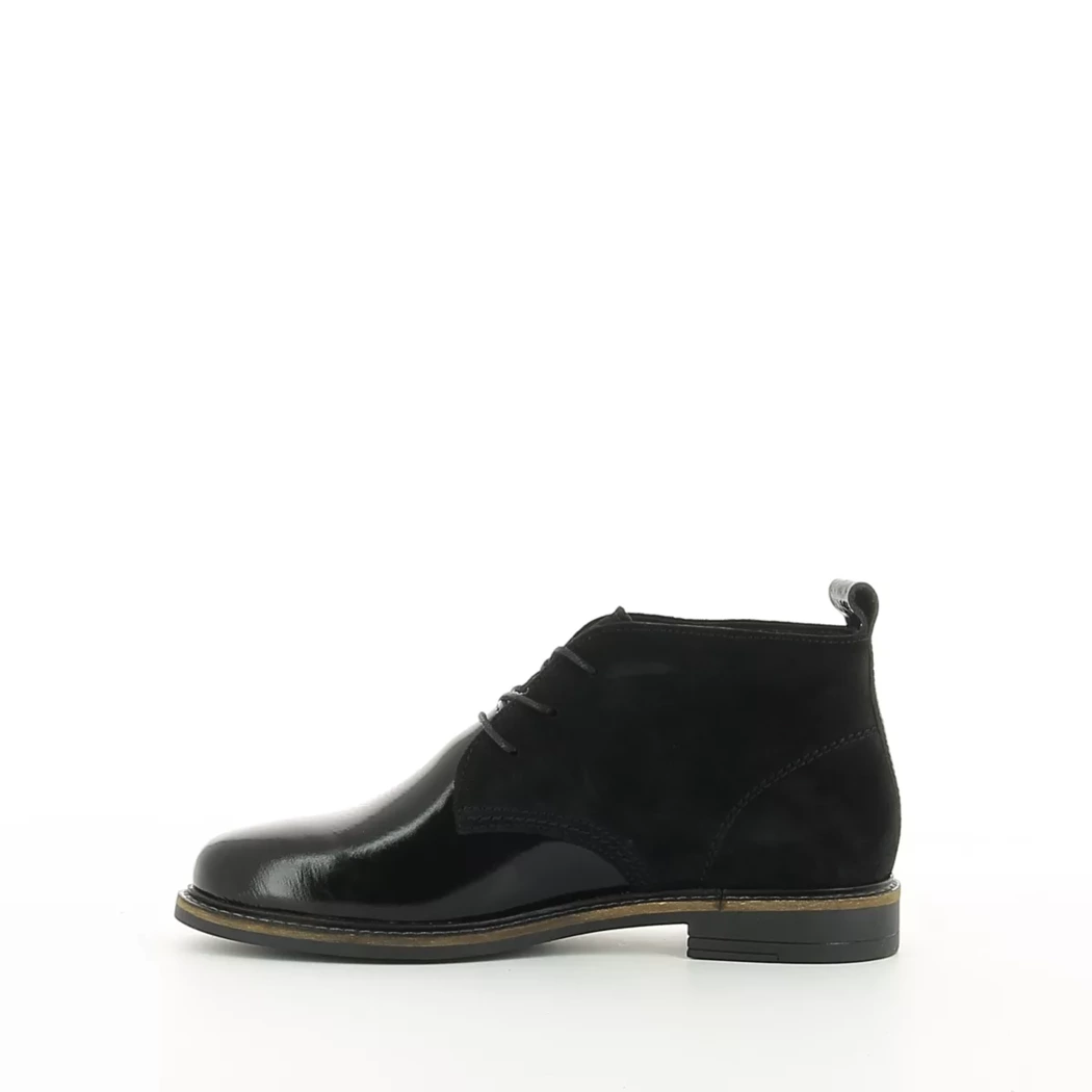 Image (4) de la chaussures Women Office - Bottines Noir en Cuir vernis