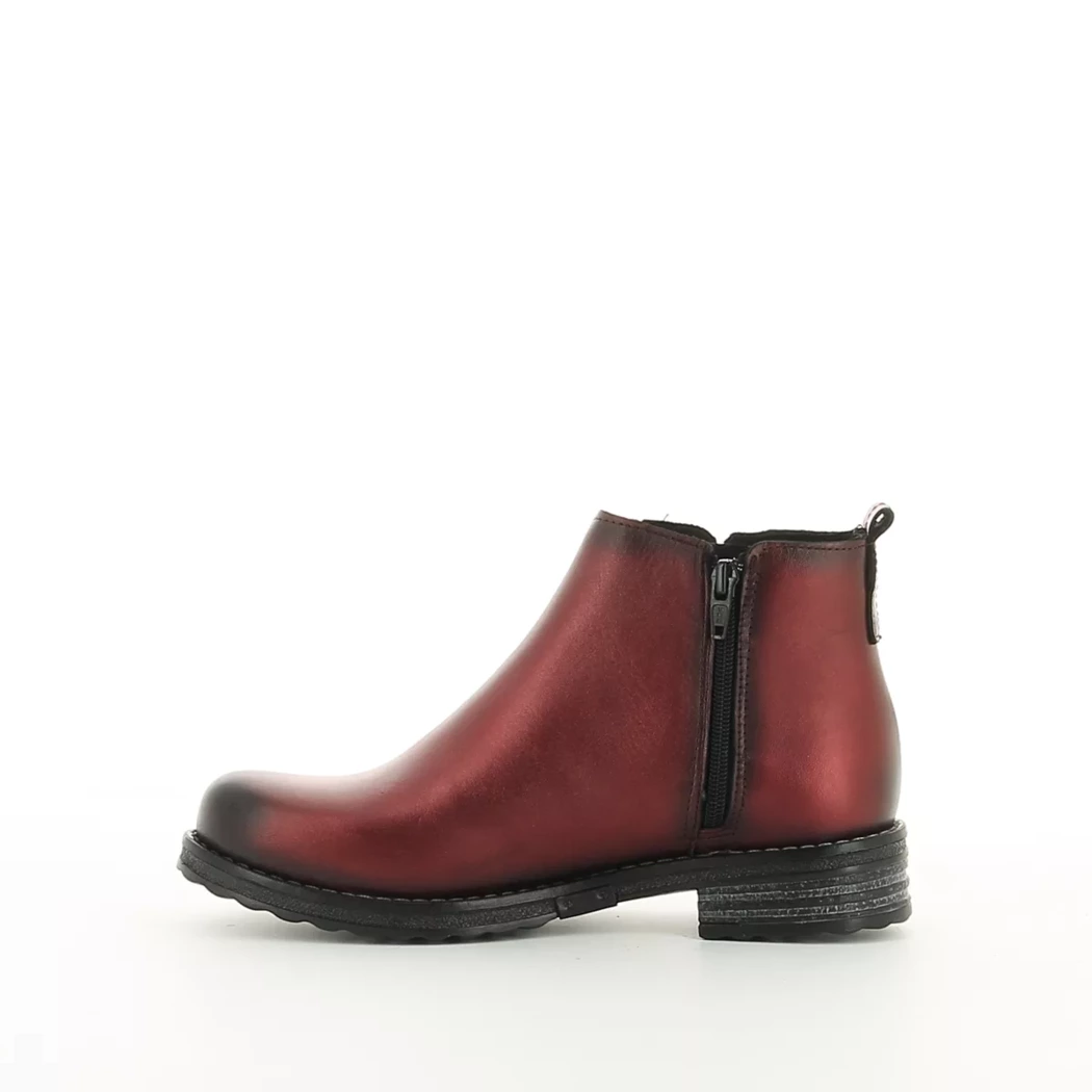 Image (4) de la chaussures Diabolo Studio - Boots Bordeaux en Cuir