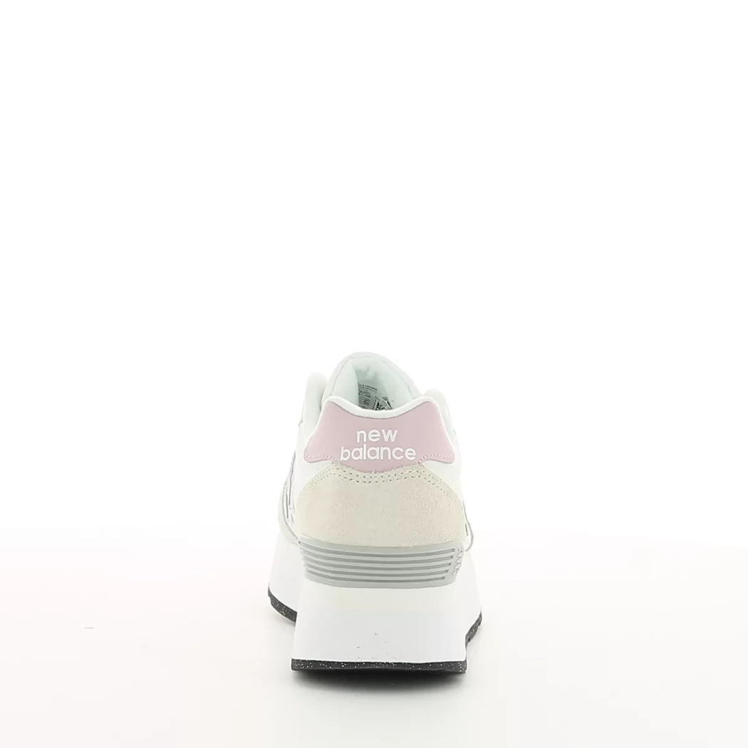 Image (3) de la chaussures New Balance - Baskets Blanc en Cuir nubuck