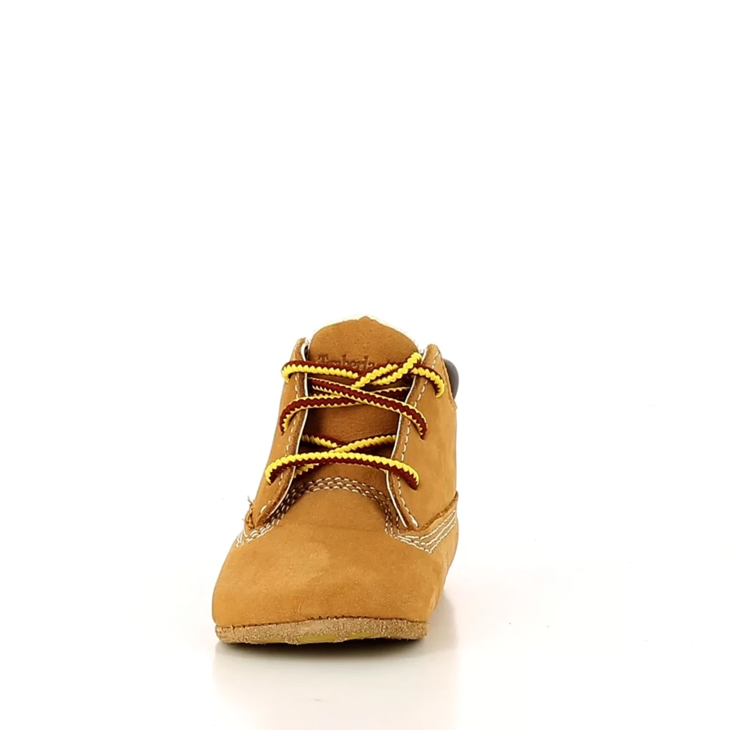 Image (5) de la chaussures Timberland - Chaussons bébé Cuir naturel / Cognac en Cuir nubuck