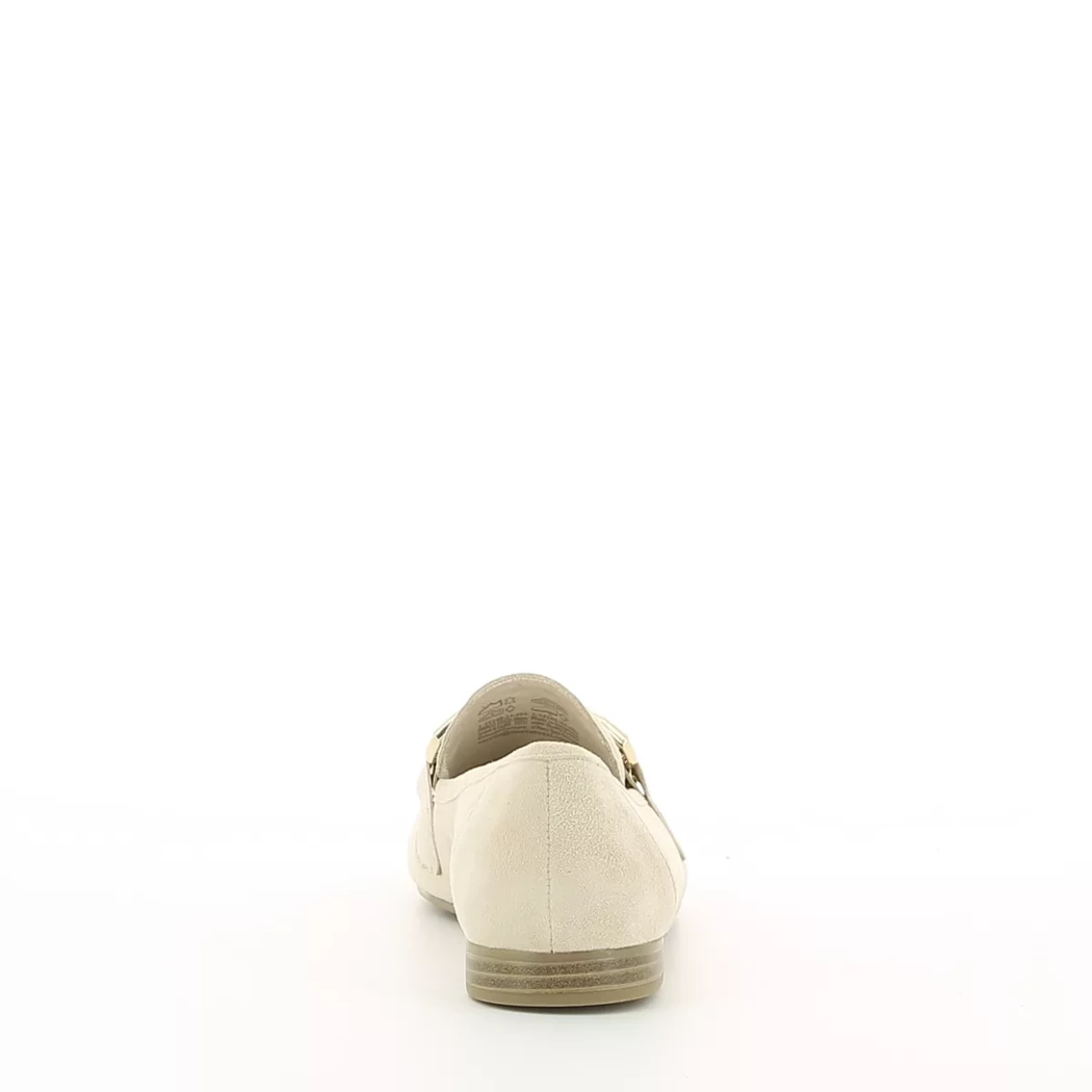 Image (3) de la chaussures Marco Tozzi - Mocassins Beige en Cuir nubuck