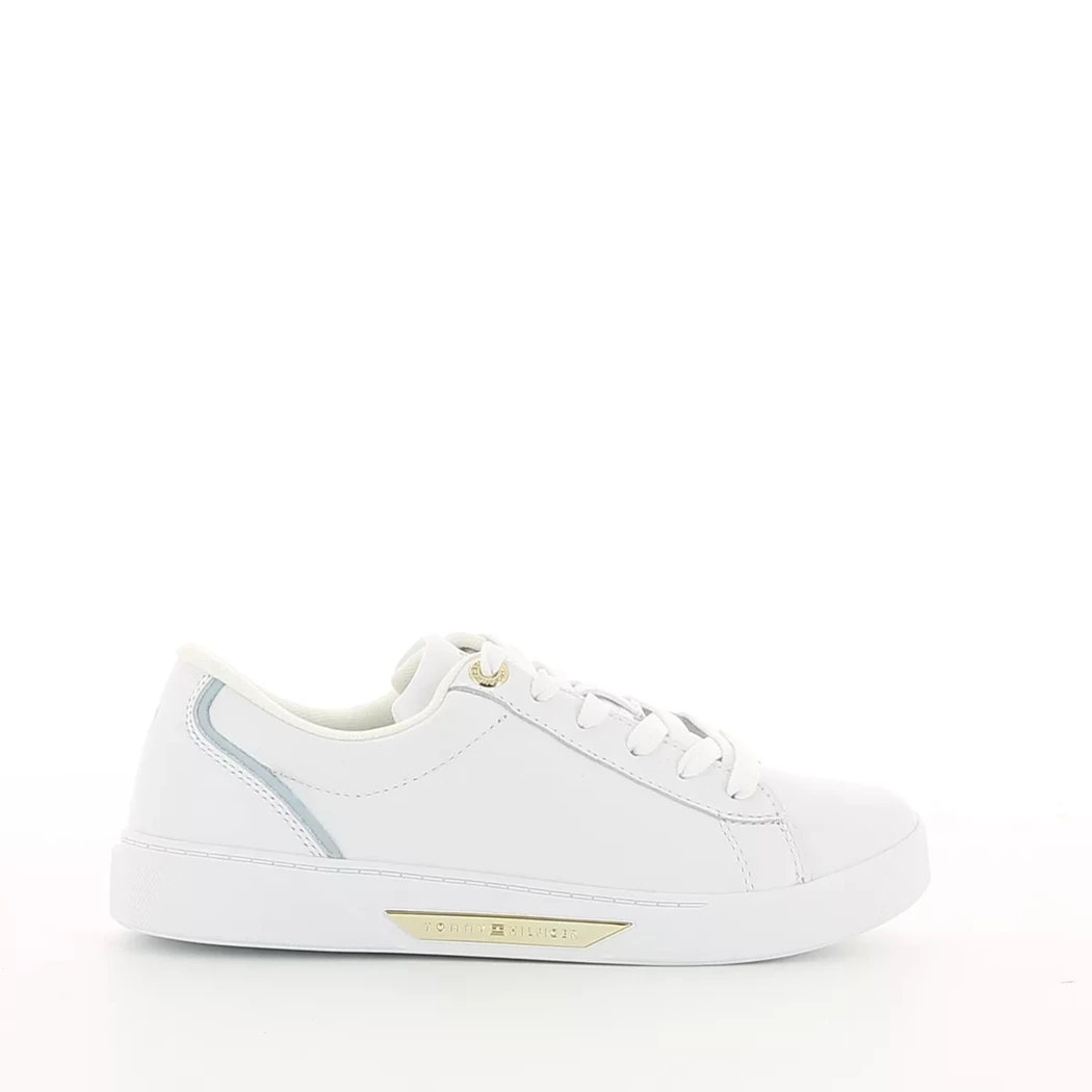 Image (2) de la chaussures Tommy Hilfiger - Baskets Blanc en Cuir