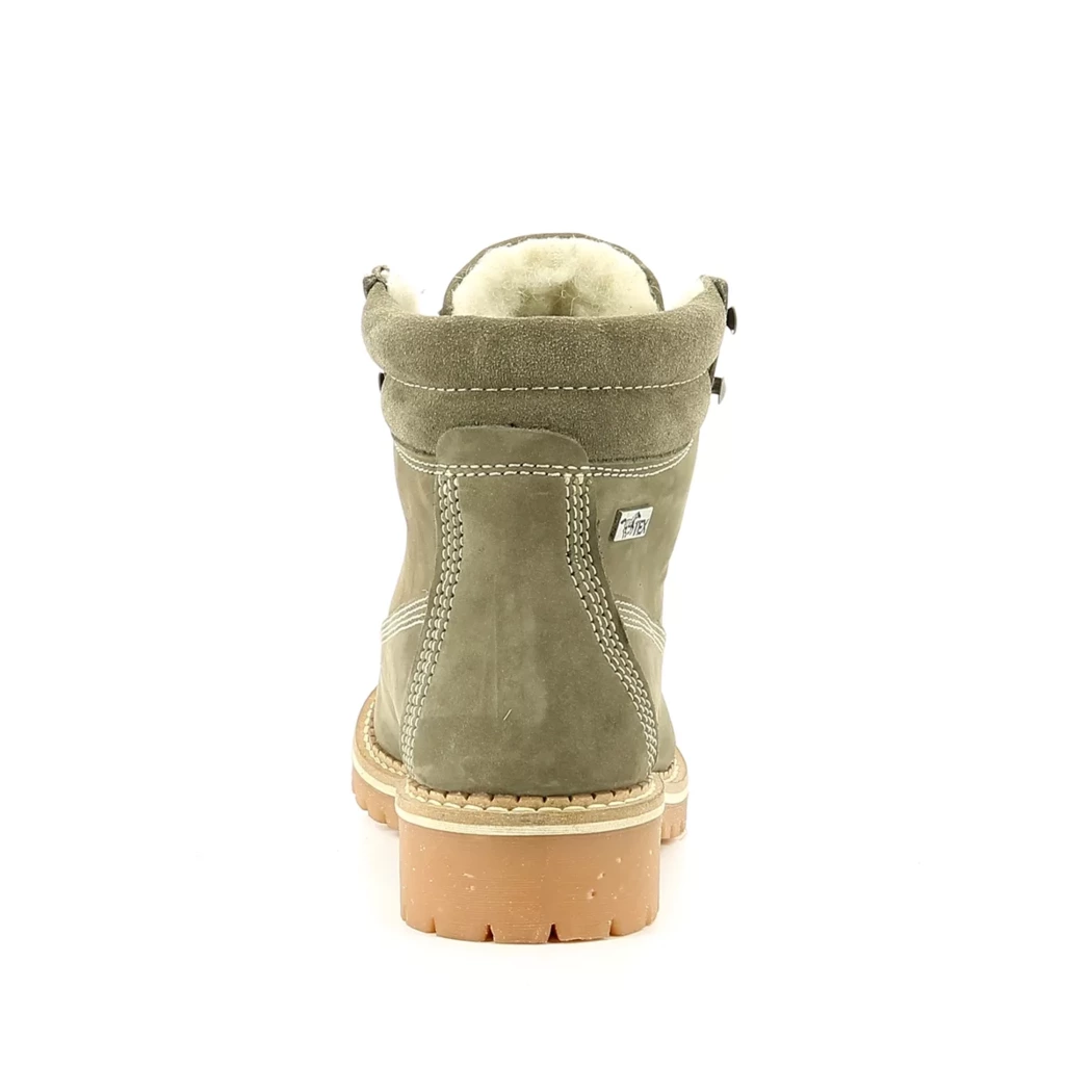 Image (3) de la chaussures Mustang - Bottines Taupe en Cuir nubuck