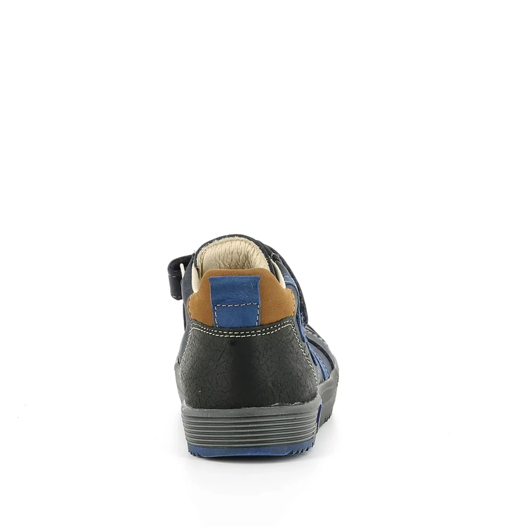 Image (3) de la chaussures Cypres Kids - Bottines Bleu en Cuir nubuck