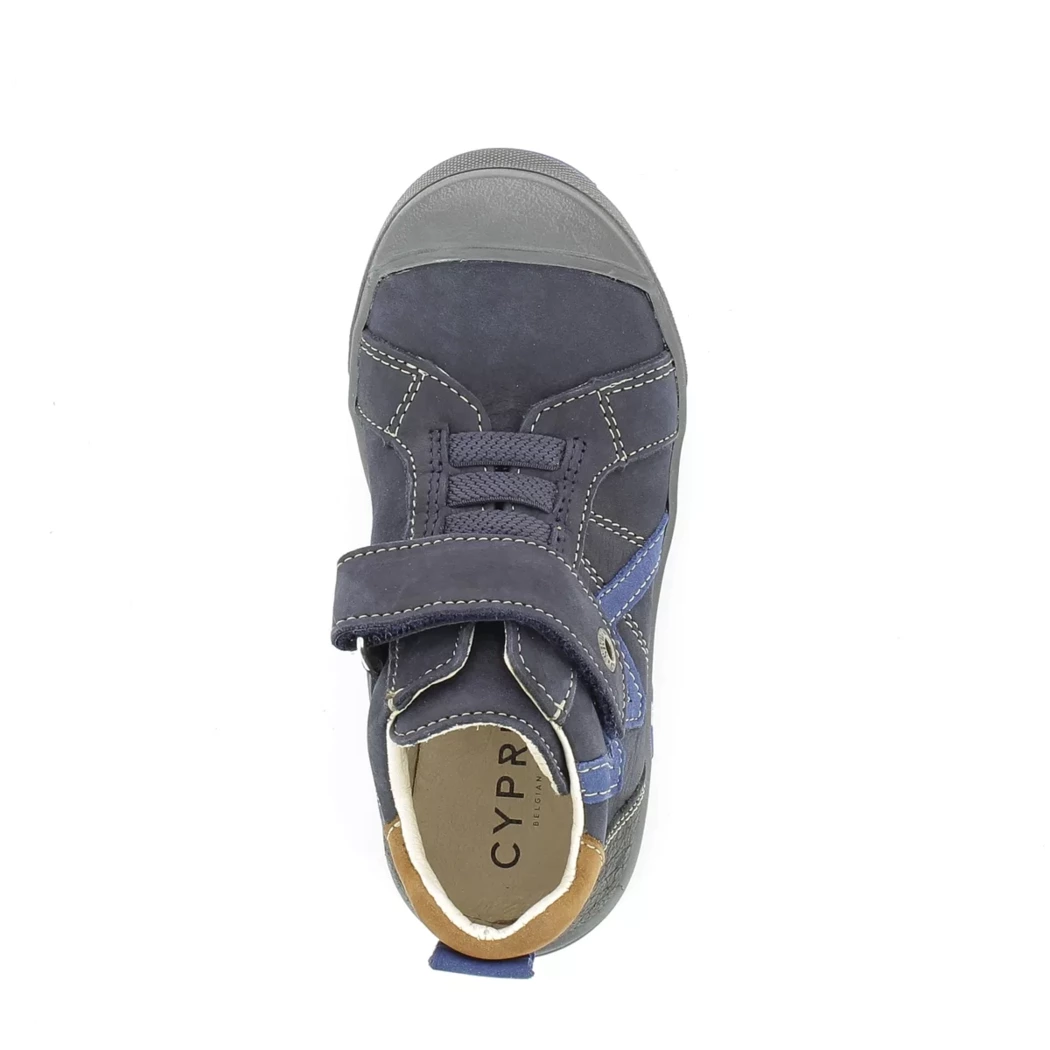 Image (6) de la chaussures Cypres Kids - Bottines Bleu en Cuir nubuck