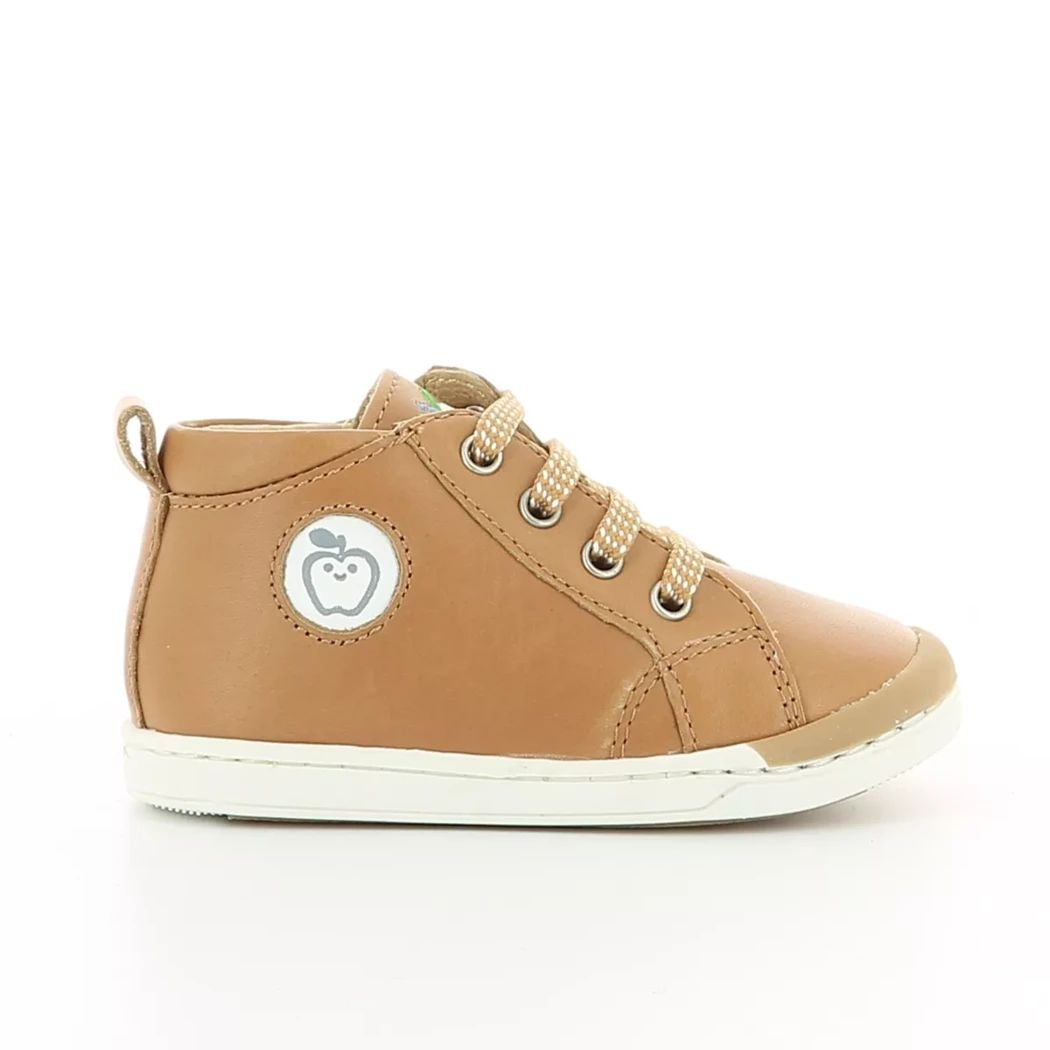 Image (2) de la chaussures Shoo pom - Bottines Cuir naturel / Cognac en Cuir