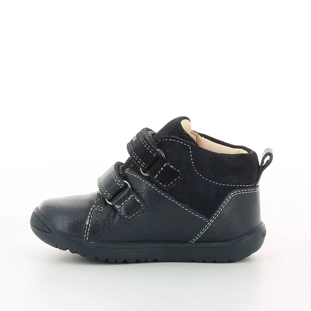 Image (4) de la chaussures Geox - Bottines Bleu en Cuir