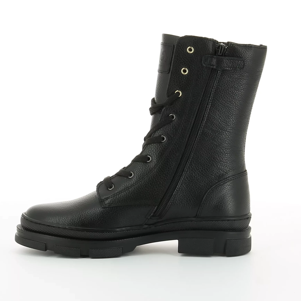 Image (4) de la chaussures Little David - Bottines Noir en Cuir