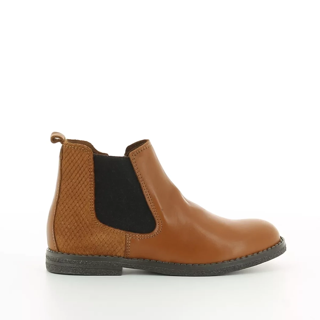 Image (2) de la chaussures Norvik - Boots Cuir naturel / Cognac en Cuir