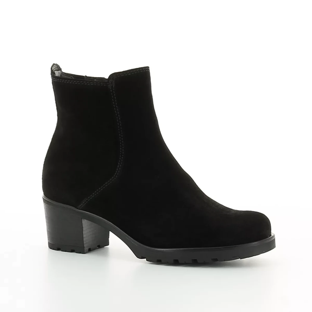 Image (1) de la chaussures Gabor - Boots Noir en Cuir nubuck