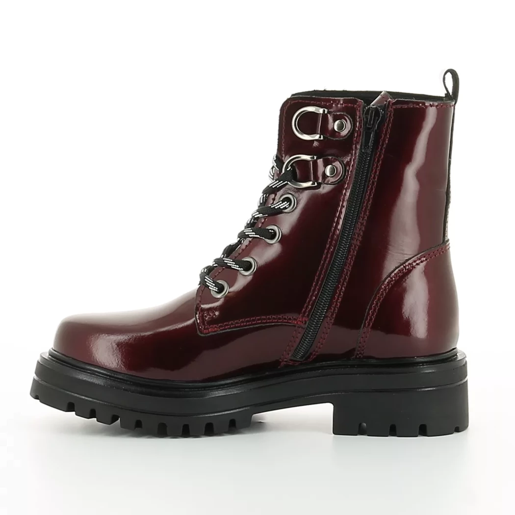 Image (4) de la chaussures Margarita mariotti - Bottines Bordeaux en Cuir vernis