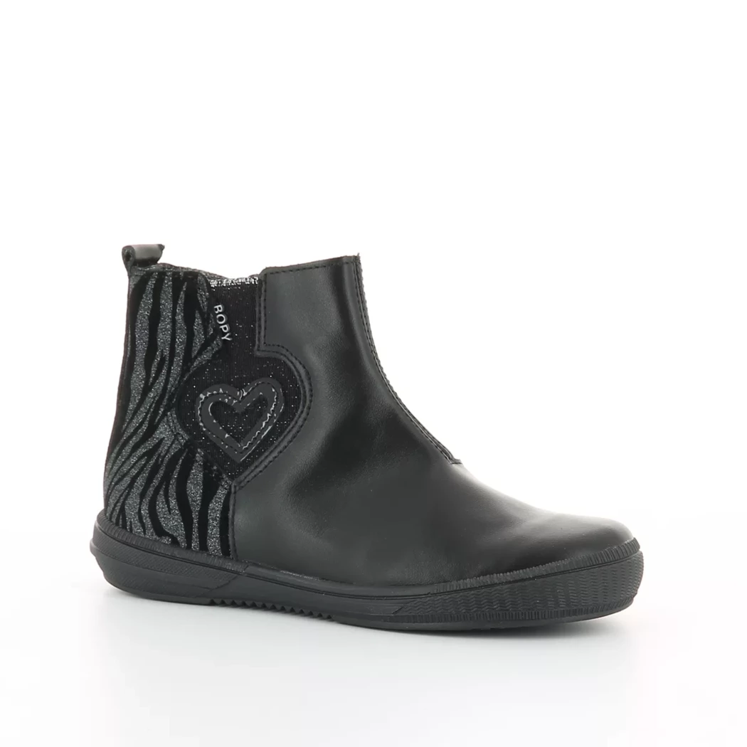 Image (1) de la chaussures Bopy - Boots Noir en Cuir