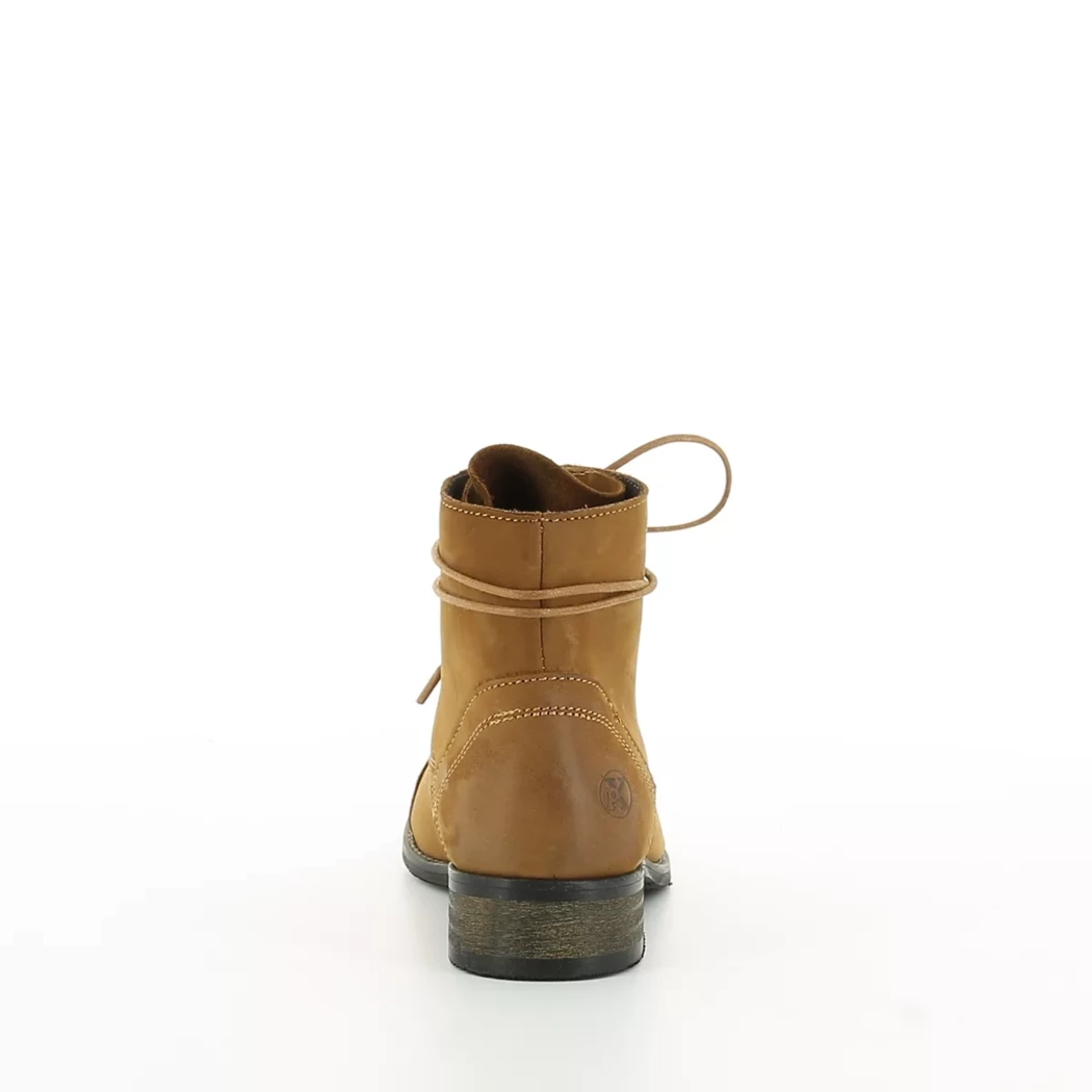 Image (3) de la chaussures PX - Bottines Cuir naturel / Cognac en Cuir nubuck