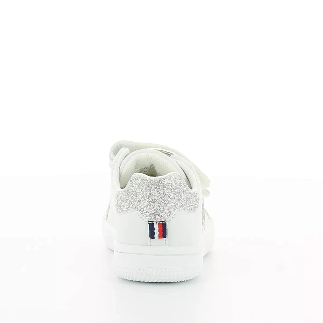 Image (3) de la chaussures Tommy Hilfiger - Chaussures à velcro Blanc en Cuir synthétique