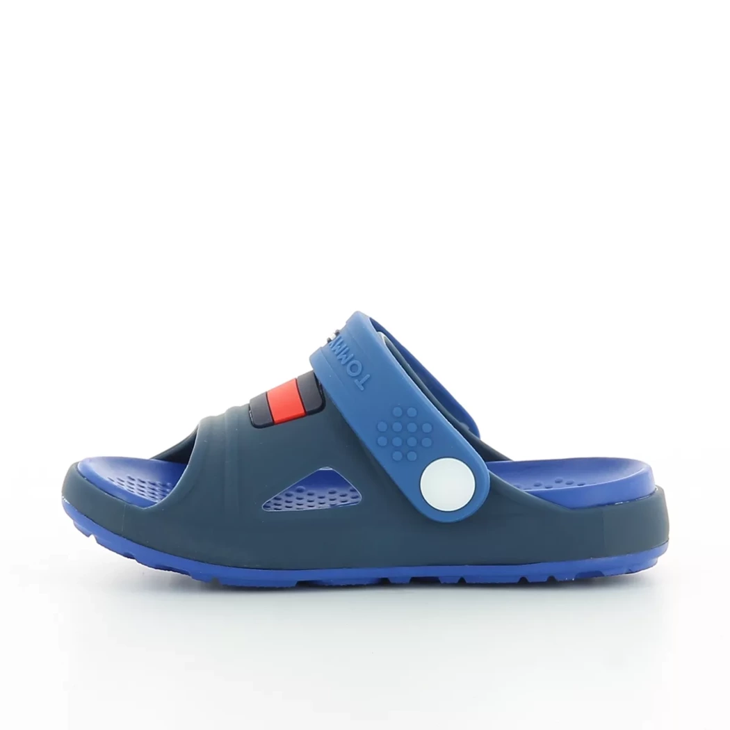 Image (4) de la chaussures Tommy Hilfiger - Mules et Sabots Bleu en Caoutchouc