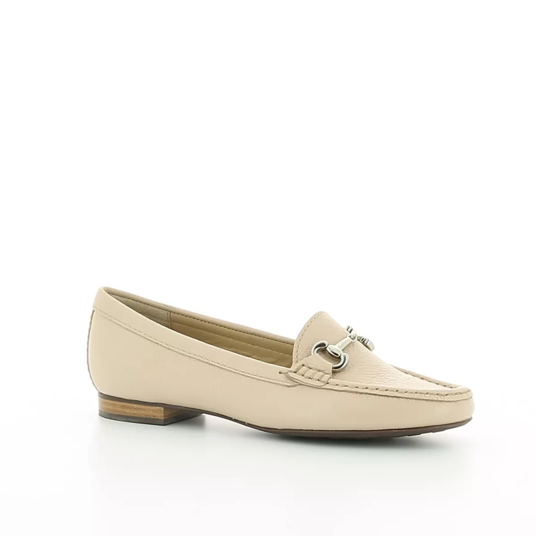 Image (1) de la chaussures Maria Lya - Mocassins Beige en Cuir