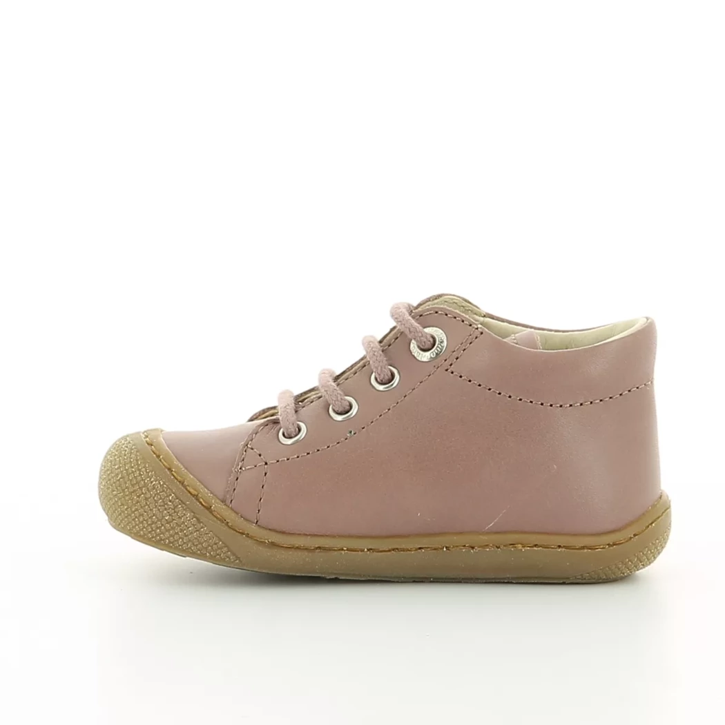 Image (4) de la chaussures Naturino - Bottines Rose en Cuir