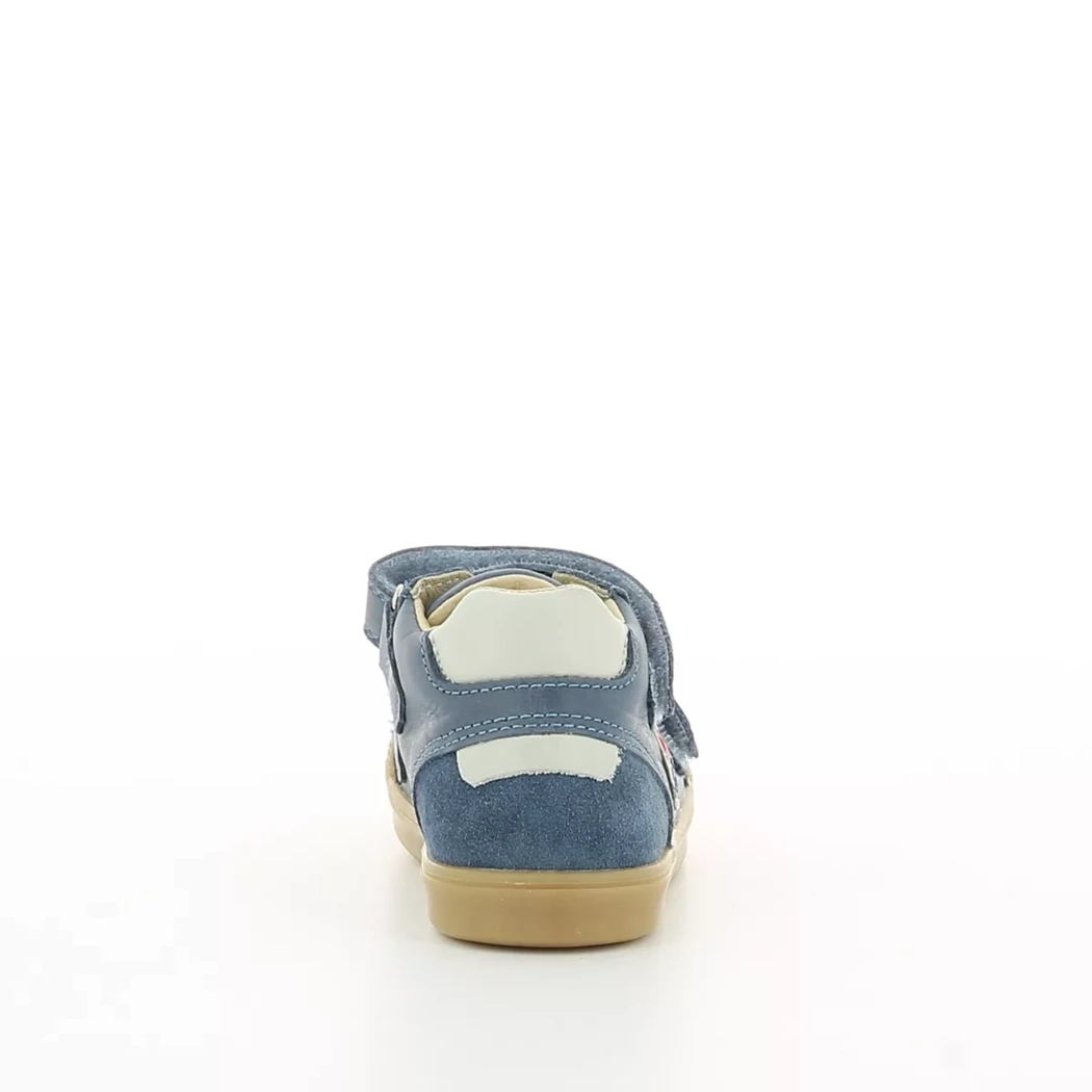 Image (3) de la chaussures Bellamy - Bottines Bleu en Cuir