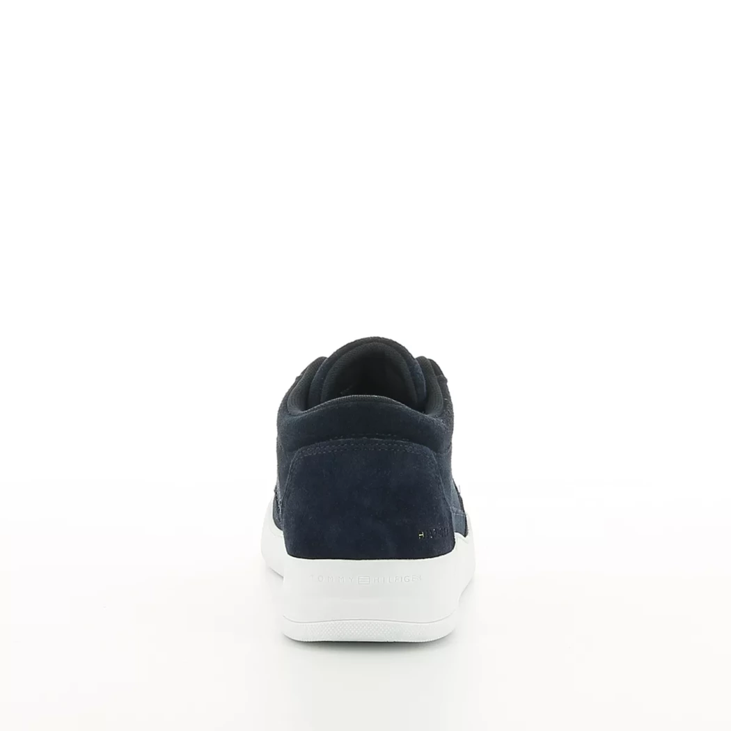 Image (3) de la chaussures Tommy Hilfiger - Baskets Bleu en Cuir nubuck