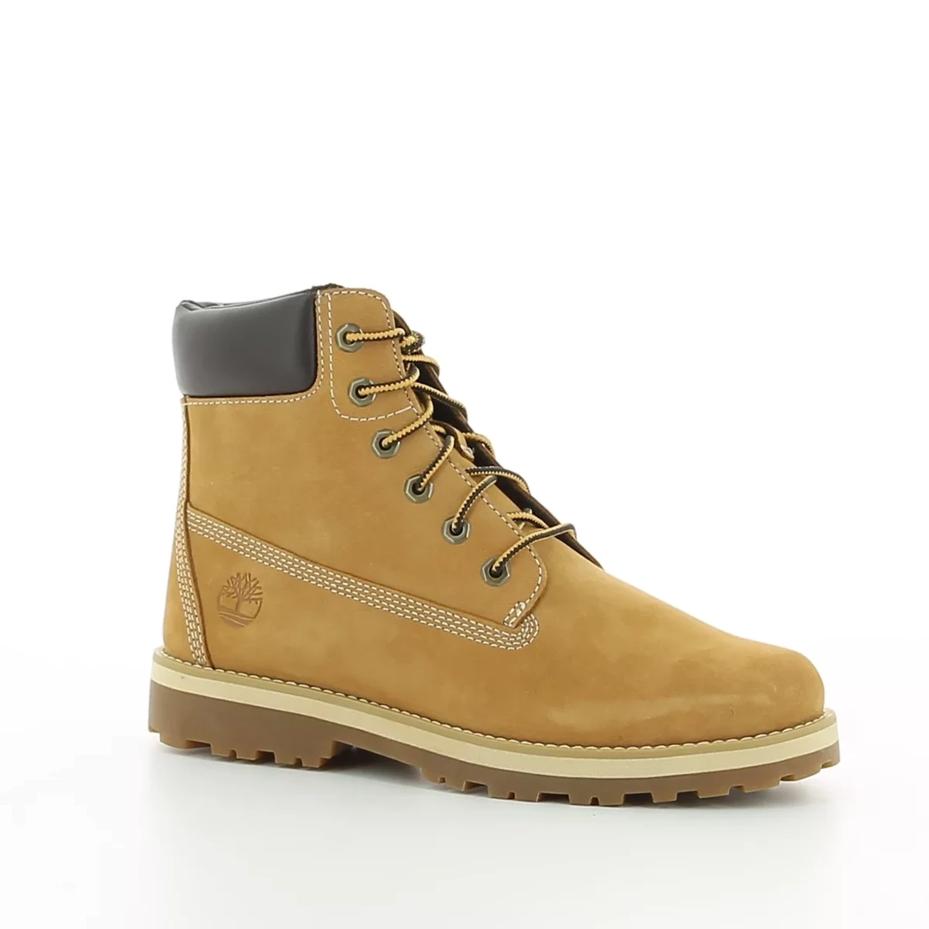 Image (1) de la chaussures Timberland - Bottines Cuir naturel / Cognac en Cuir nubuck