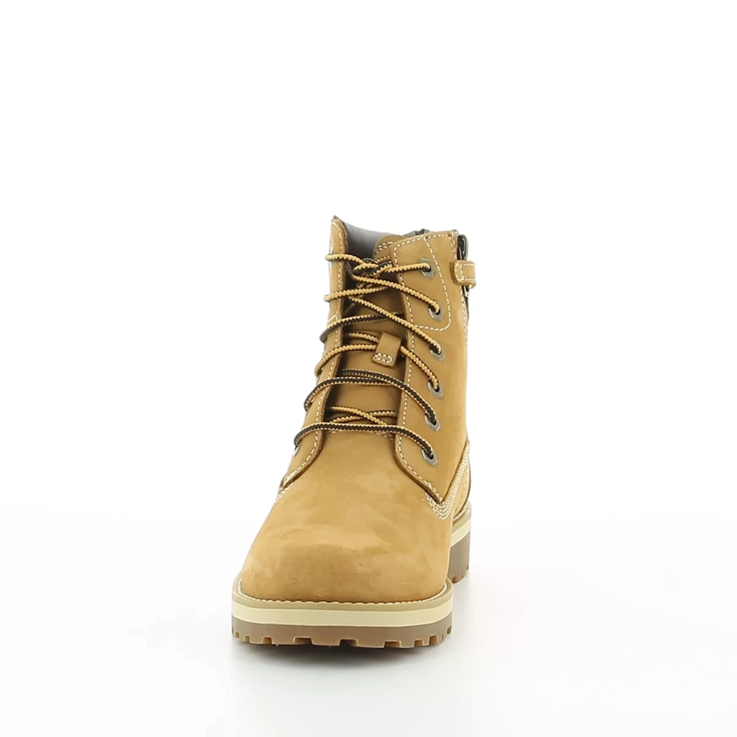 Image (5) de la chaussures Timberland - Bottines Cuir naturel / Cognac en Cuir nubuck