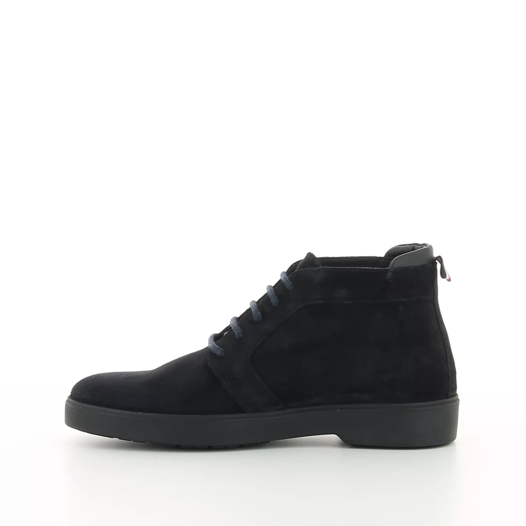 Image (4) de la chaussures Tommy jeans - Bottines Bleu en Cuir nubuck