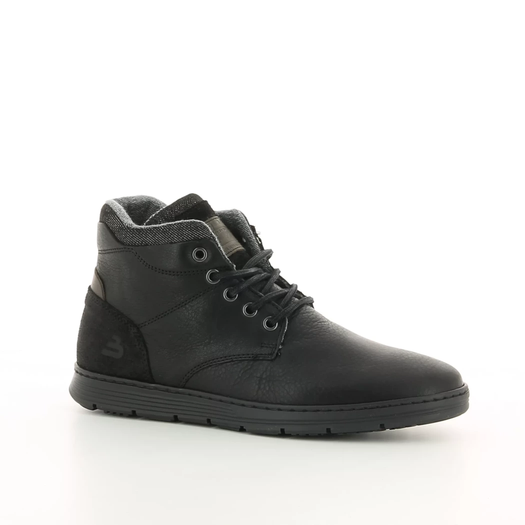 Image (1) de la chaussures Bull Boxer - Bottines Noir en Cuir