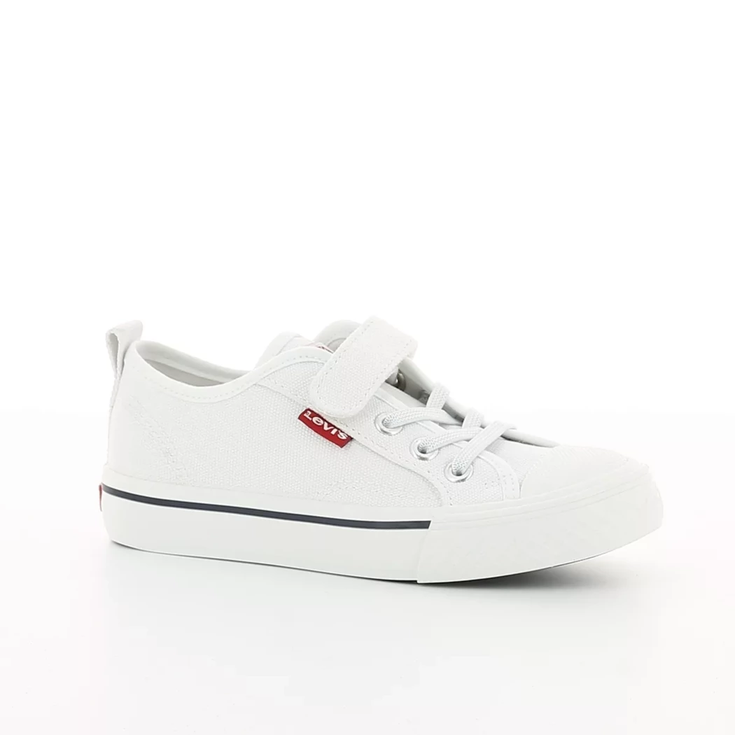 Image (1) de la chaussures Levi's - Baskets Blanc en Textile