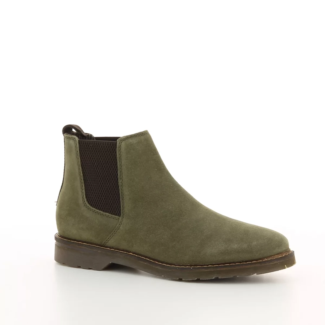 Image (1) de la chaussures Bugatti - Boots Vert en Cuir nubuck