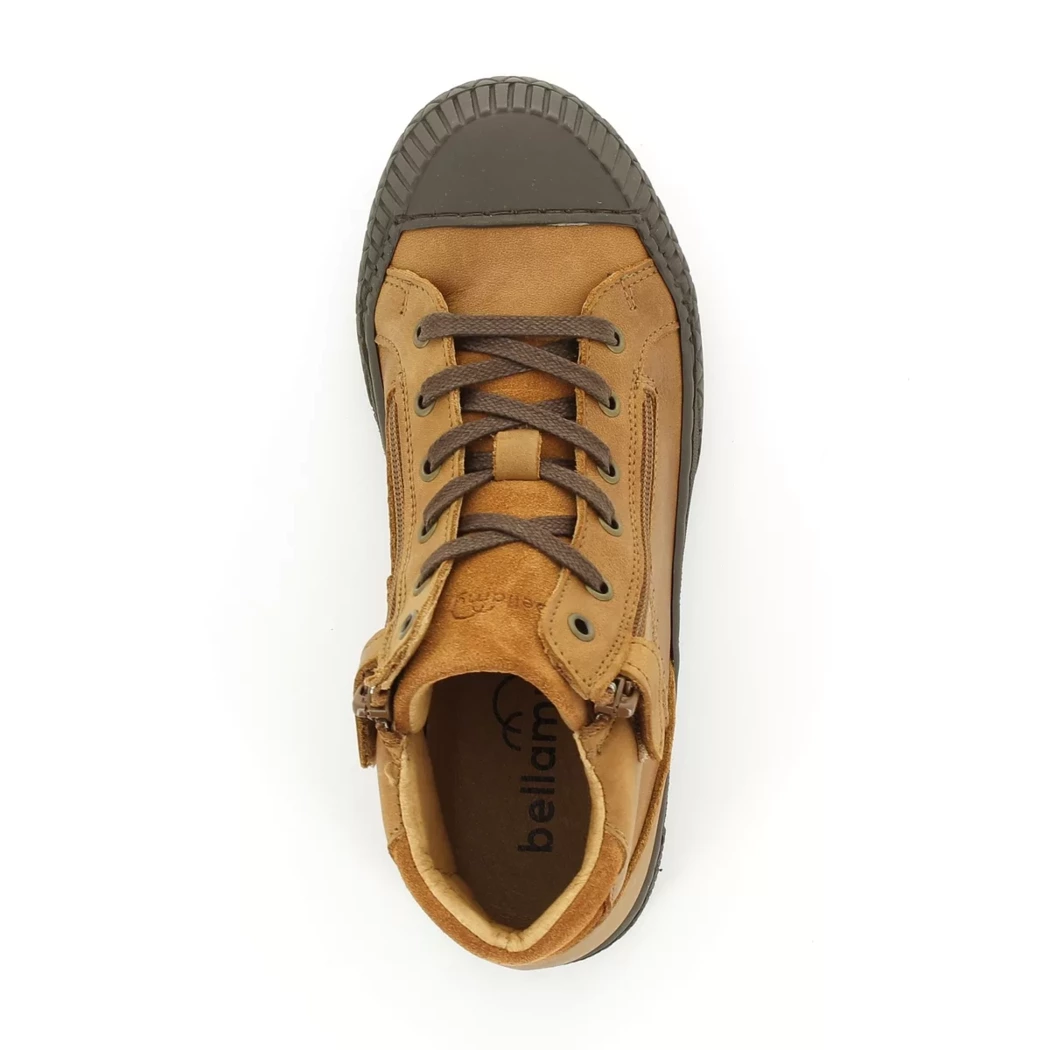 Image (6) de la chaussures Bellamy - Bottines Cuir naturel / Cognac en Cuir