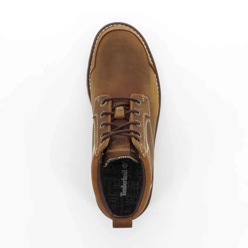 Image (6) de la chaussures Timberland - Bottines Cuir naturel / Cognac en Cuir