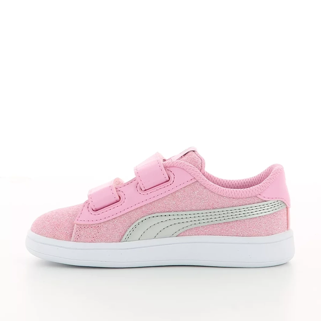 Image (4) de la chaussures Puma - Baskets Rose en Cuir nubuck