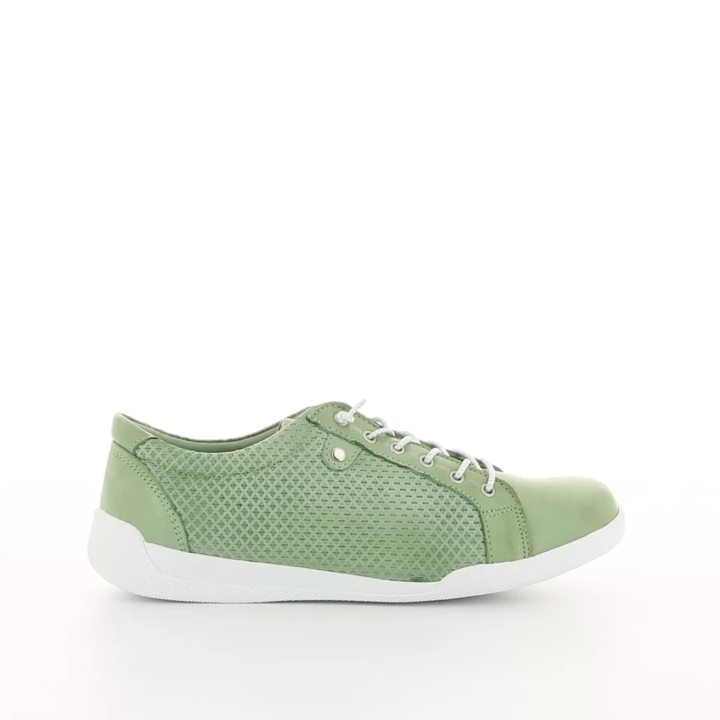 Image (2) de la chaussures Andrea Conti - Baskets Vert en Cuir