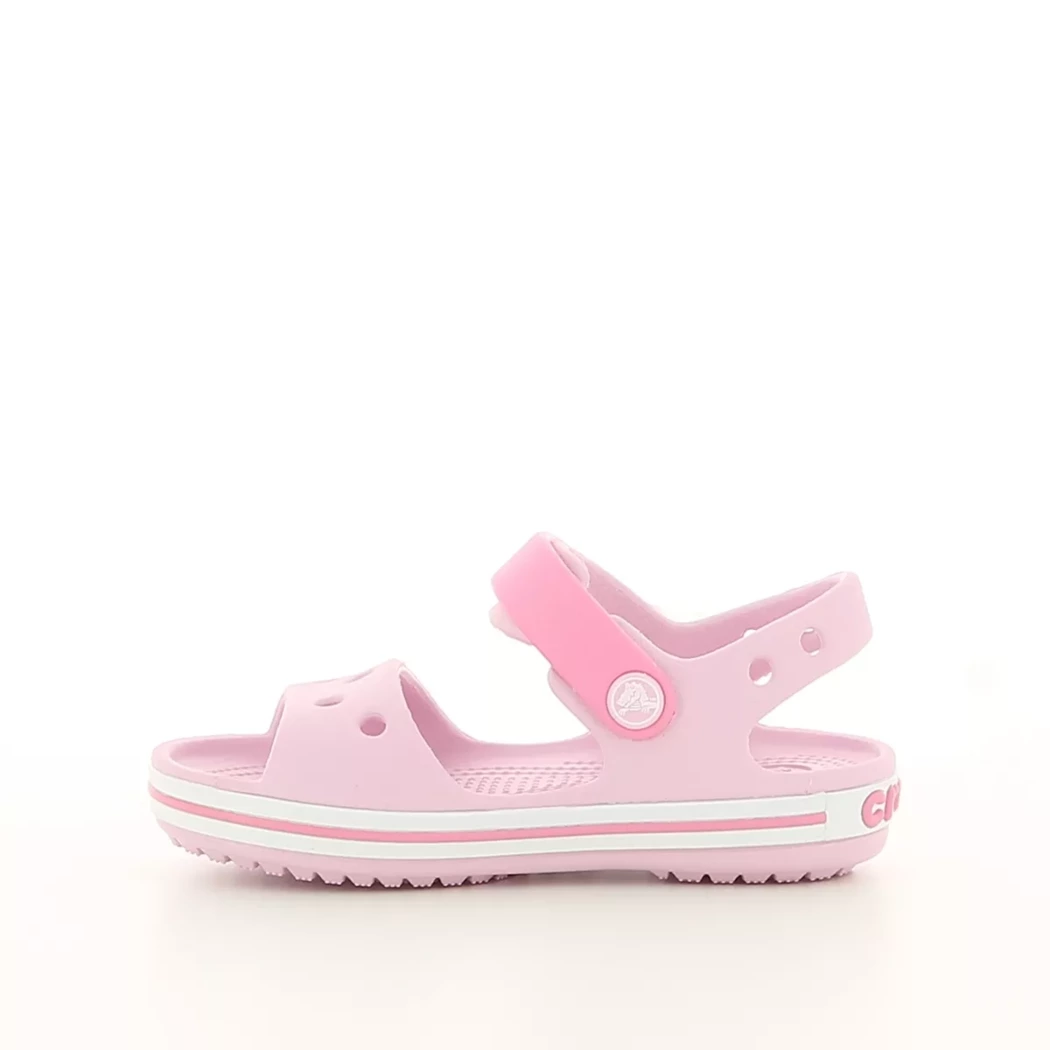 Image (4) de la chaussures Crocs - Sandales et Nu-Pieds Rose en Caoutchouc