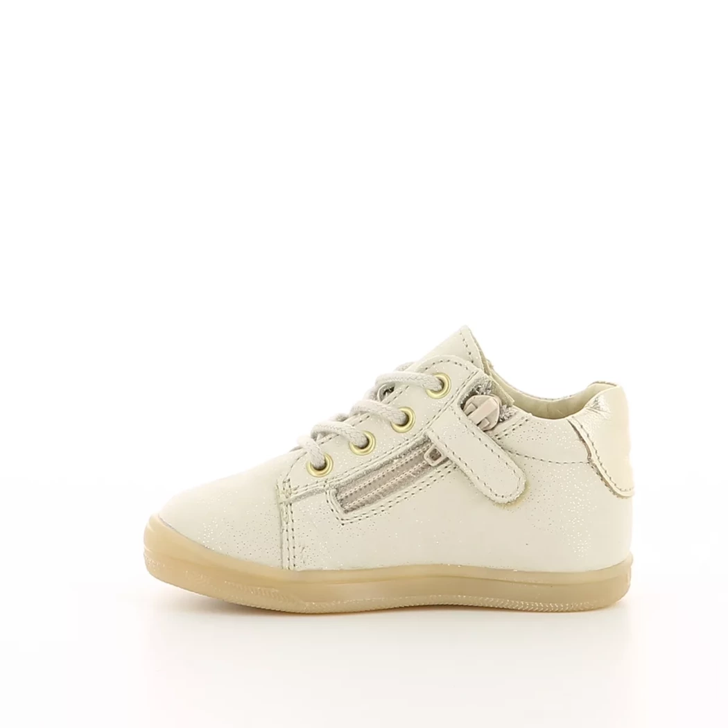 Image (4) de la chaussures Bellamy - Bottines Beige en Cuir nubuck